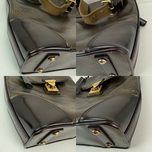 Louis Vuitton Vintage Bronze Monogram Sergeant GM Shoulder Bag - Picture 4 of 11